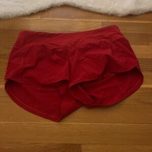 Red Athletic Shorts